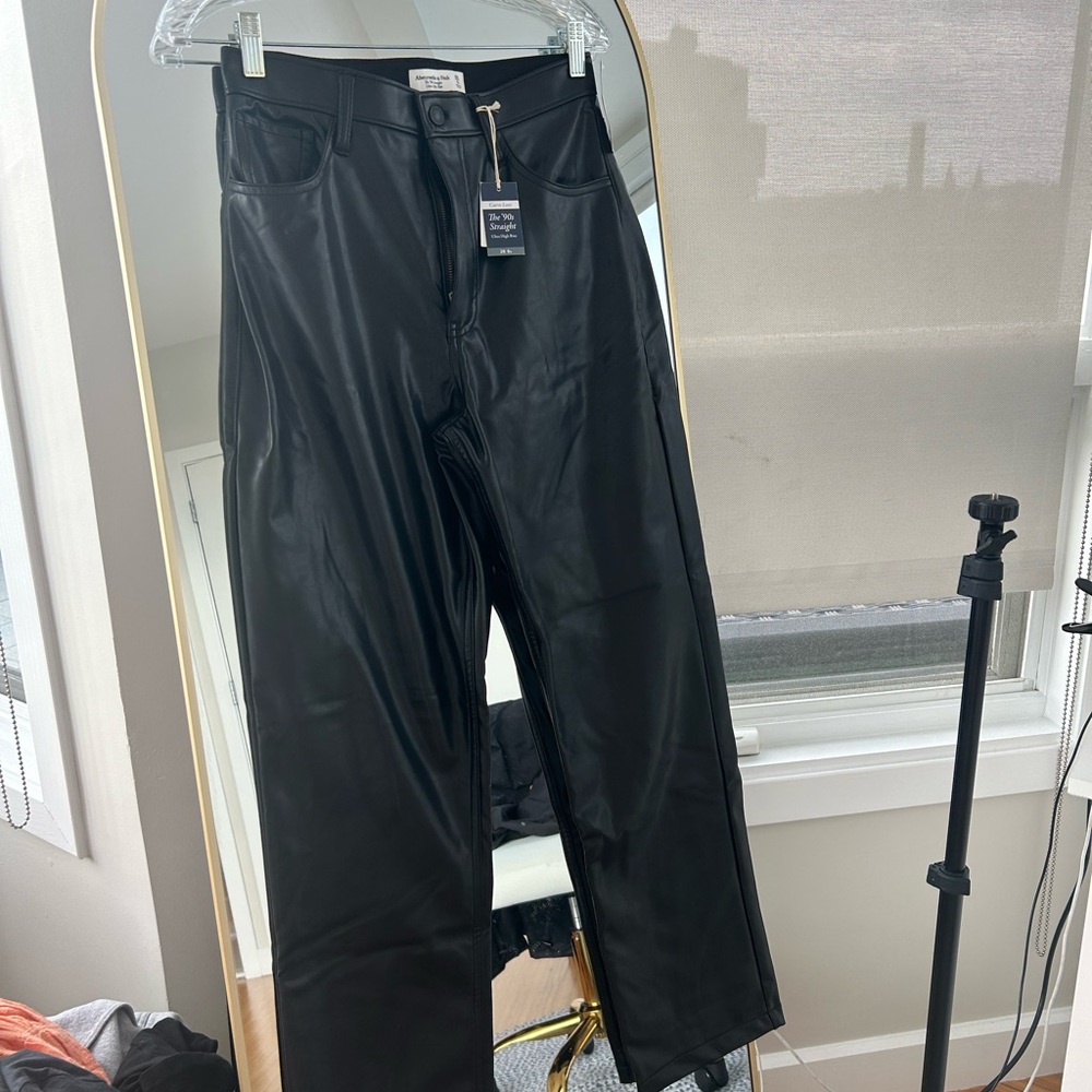 Abercrombie Leather pants!